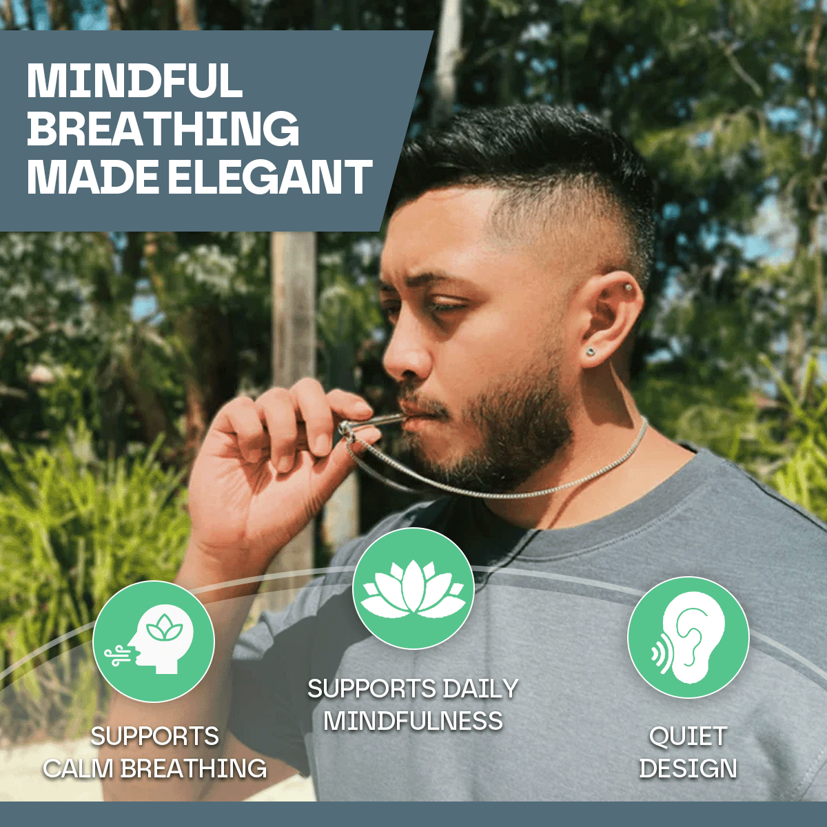 Breathlace Breathing Necklace