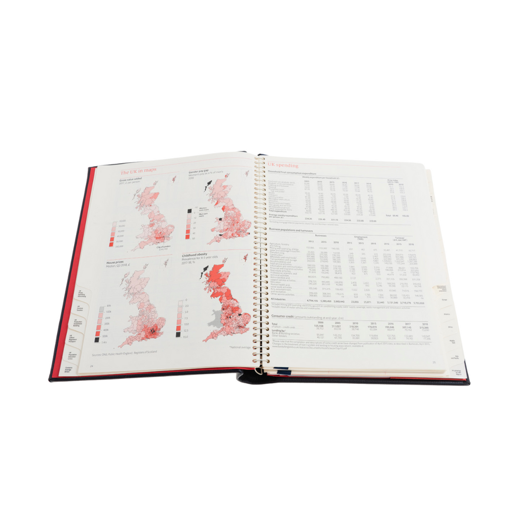 2026 Desk Diary - Week-to-View Planner - Blue