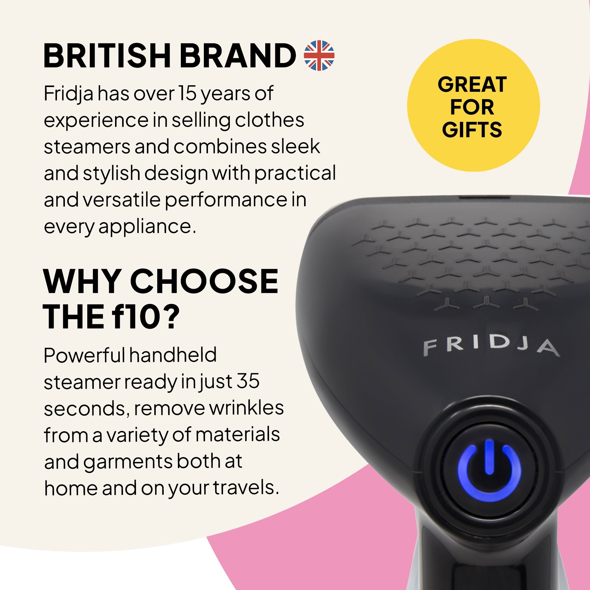 f10 Handheld Clothes Steamer