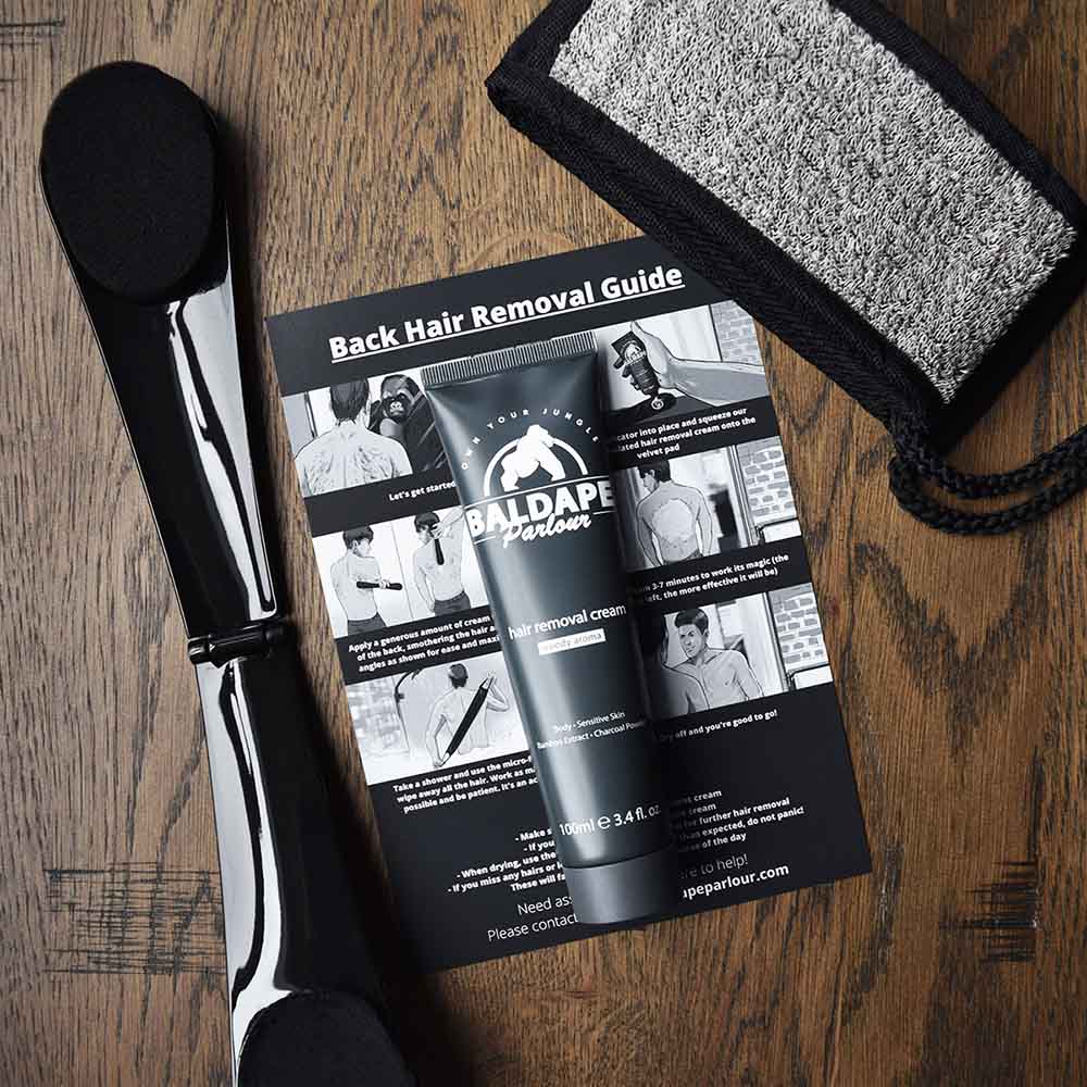 Back & Body Hair Removal - The Silverback Kit