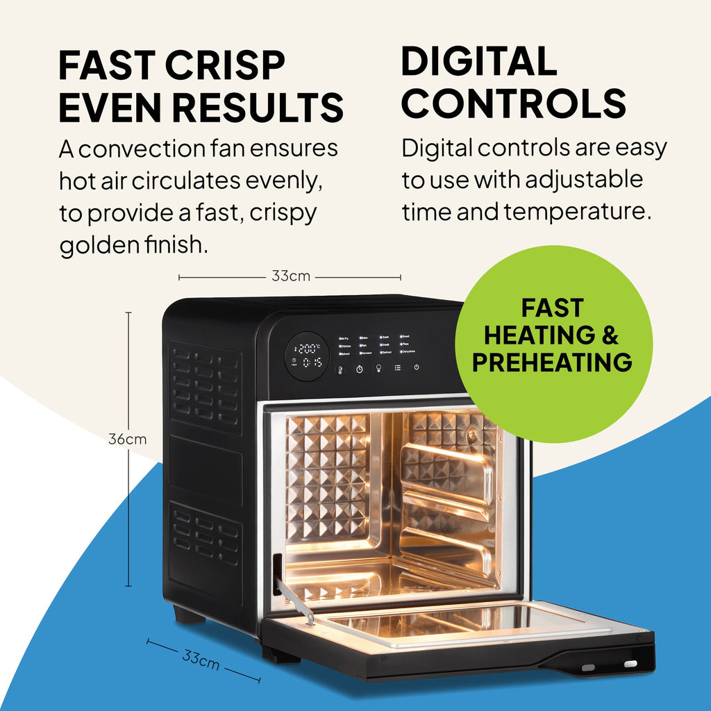 Super Oven - 15L Digital Air Fryer Oven