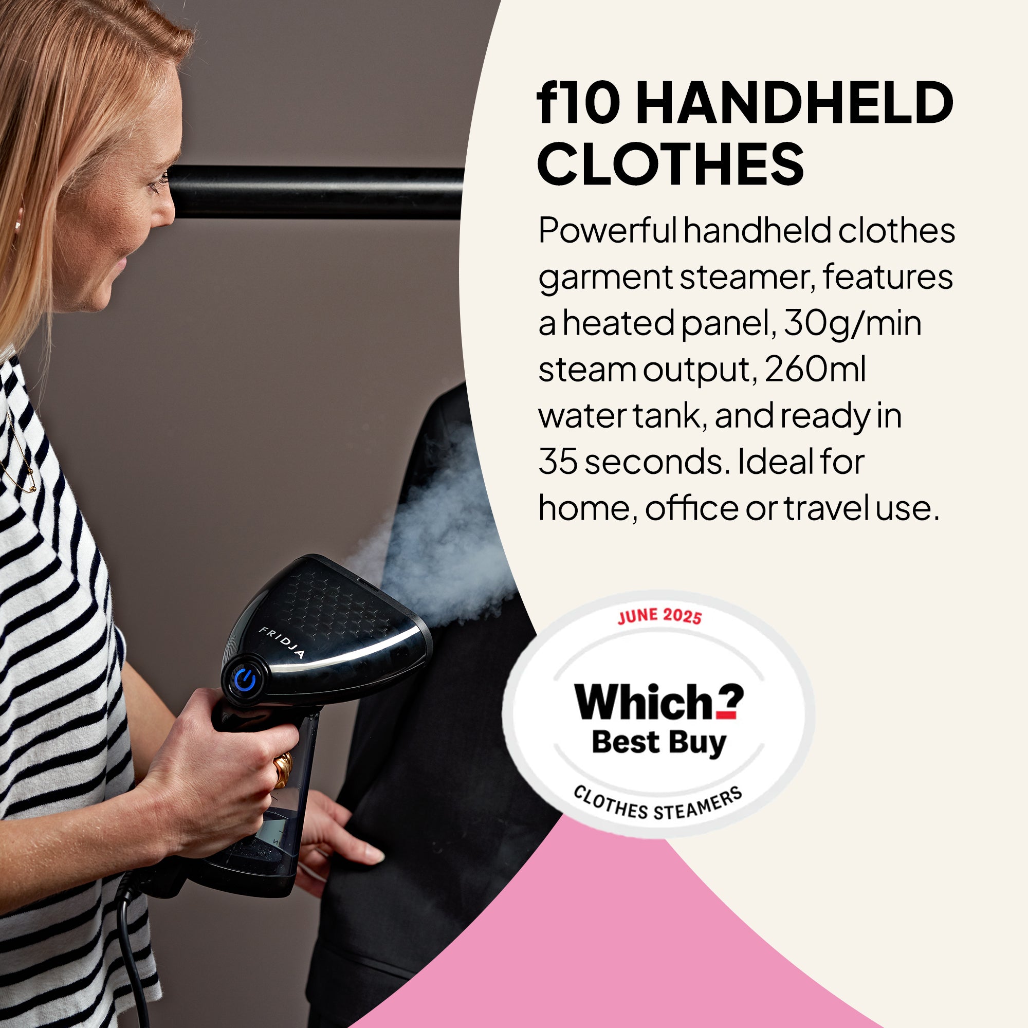 f10 Handheld Clothes Steamer