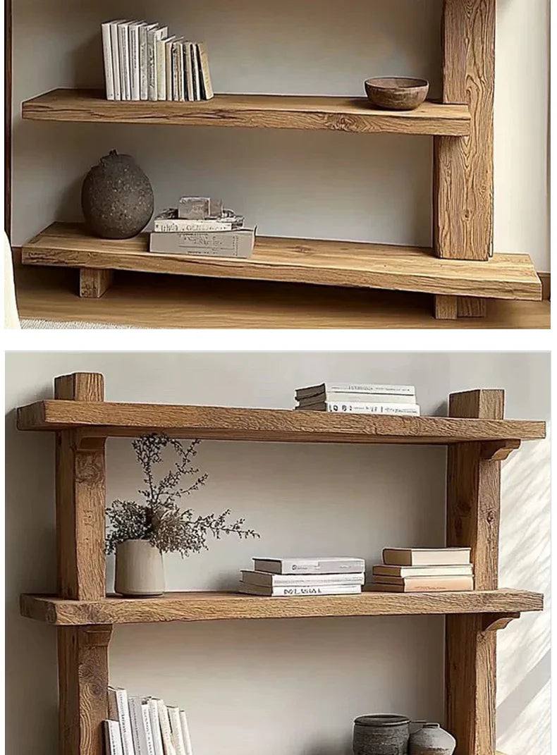 Solid Wood Multi-layer Storage Rack