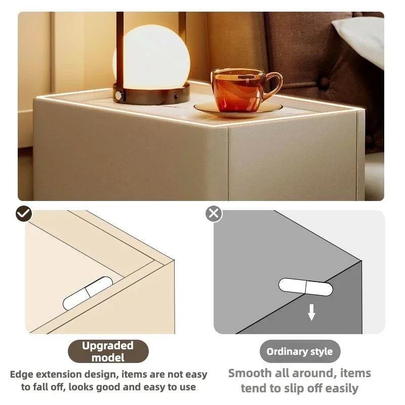 Solid Wood Nightstand