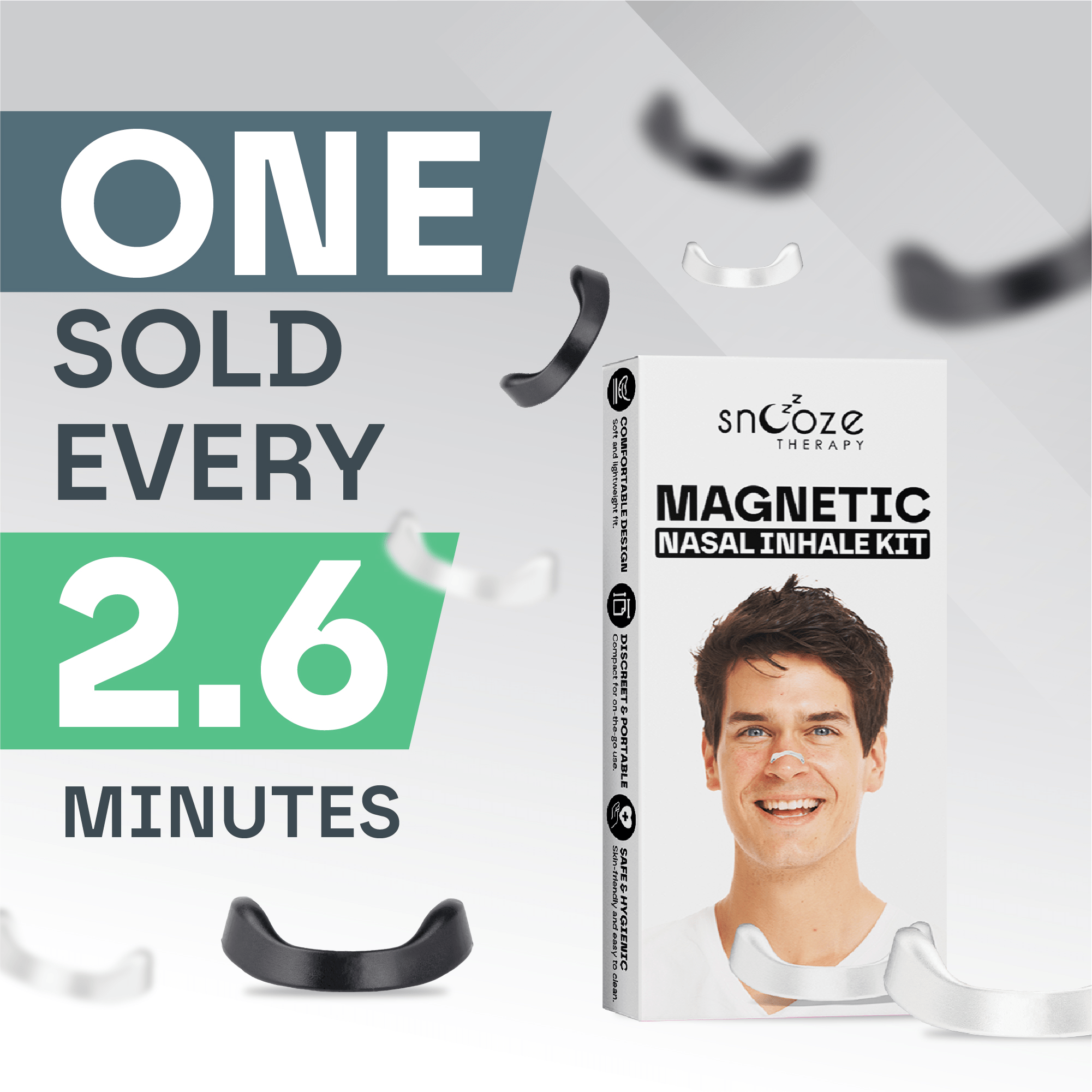 Magnetic Nasal Breathing Kit